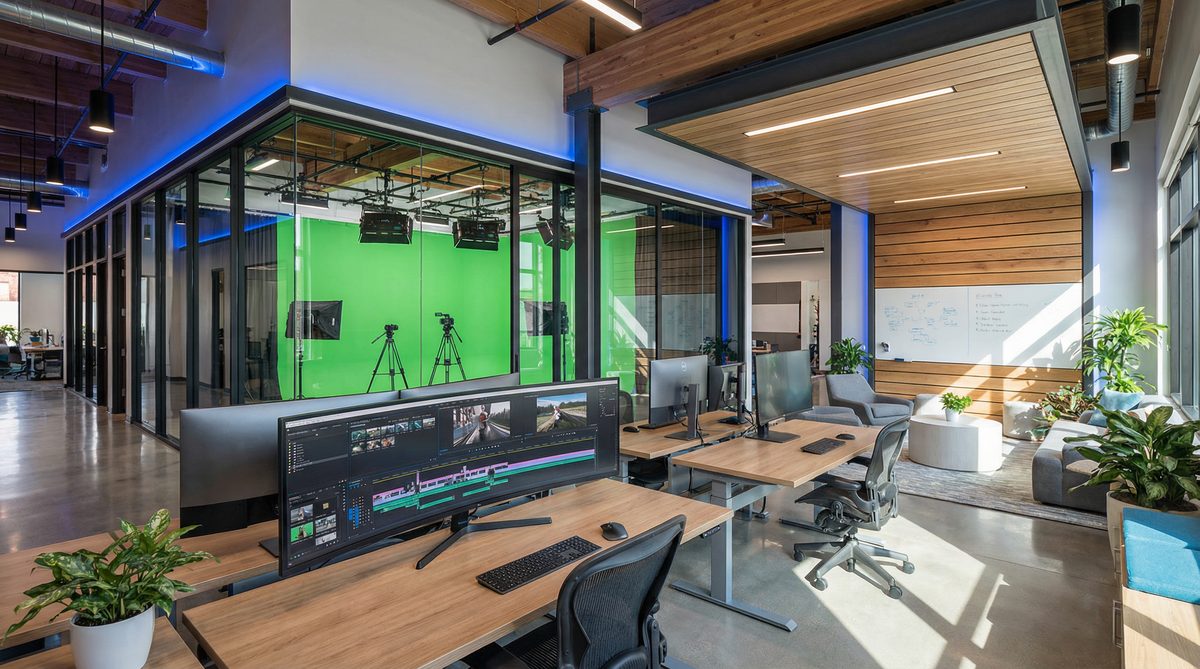 糖心vlog公司办公环境